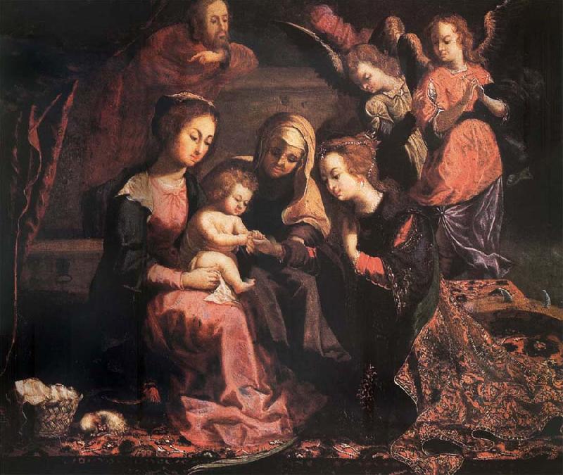 Josefa of Ayala The martimonio mistico of Holy Catalina Germany oil painting art